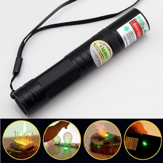 Incredible 3000mw 520nm Beam Light Green Laser Pointer