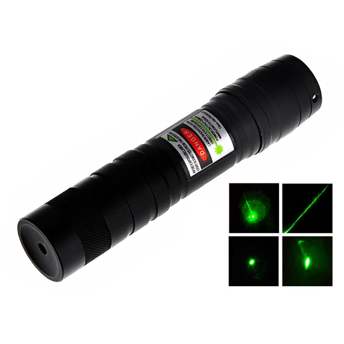 Mini flashlight green laser pointer 50mW