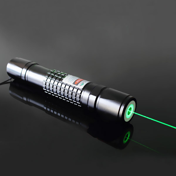 Adjustable 100mw flashlight green laser pointer pen burning match