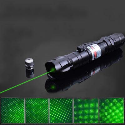 green 2000mw laser pointer flashlight
