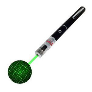 green star laser pointer 10mW moderate power
