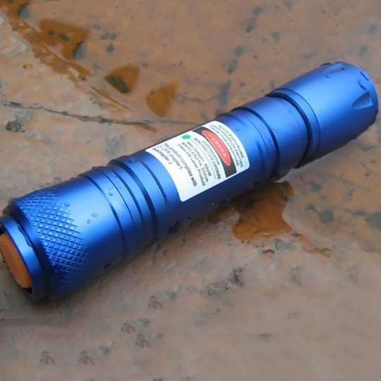 100mW waterproof 532nm green laser flashlight