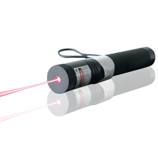 200mw Red Laser Pointer Flashlight Torch with 2 batteries and safe lock can burn match