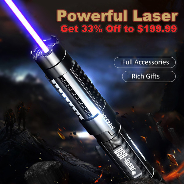 strongest laser pointer 30000mw blue laser pen