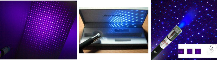 cheap blue violet Star Laser Pointer 30mW